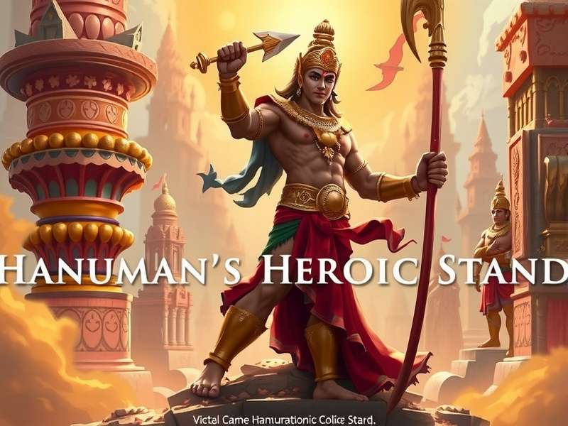 Hanuman S Heroic Stand Game Cover